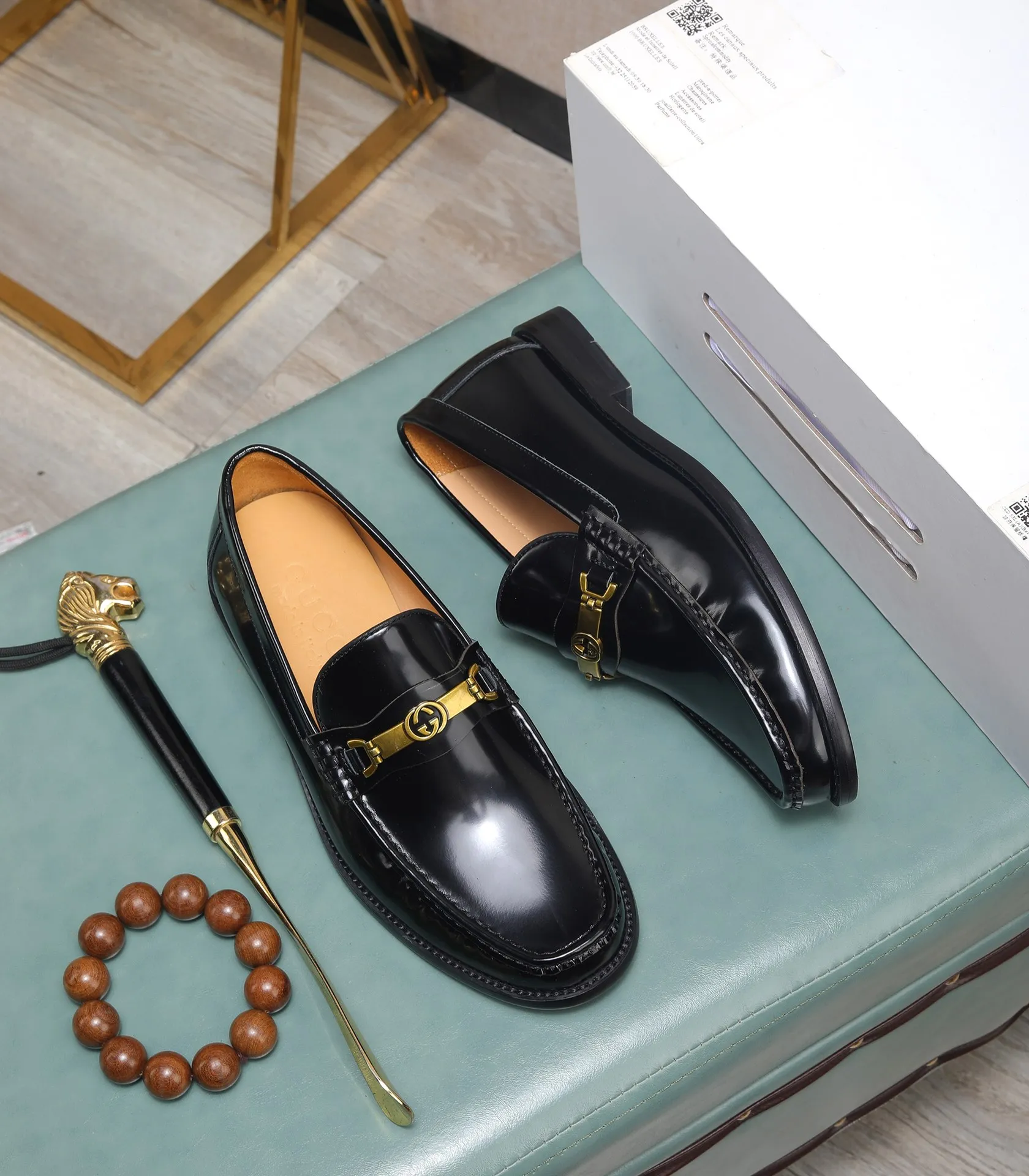 Men's shoes 💰580 📛📛Original (water-dyed cow lining) Gucci GUCCI official website formal shoes 🌀 Italian 🇮🇹 imported cowhide ➕ top imported water-dyed cowhide lining 💋 fine handmade original bottom, the real thing looks better when photographed in person Standard size 38-44